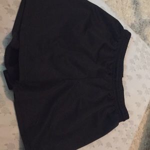 Black shorts